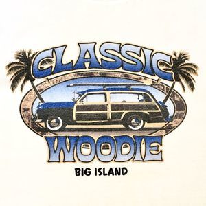 Classic Woodie Big Island Hawaii Guys Mens T-shirt